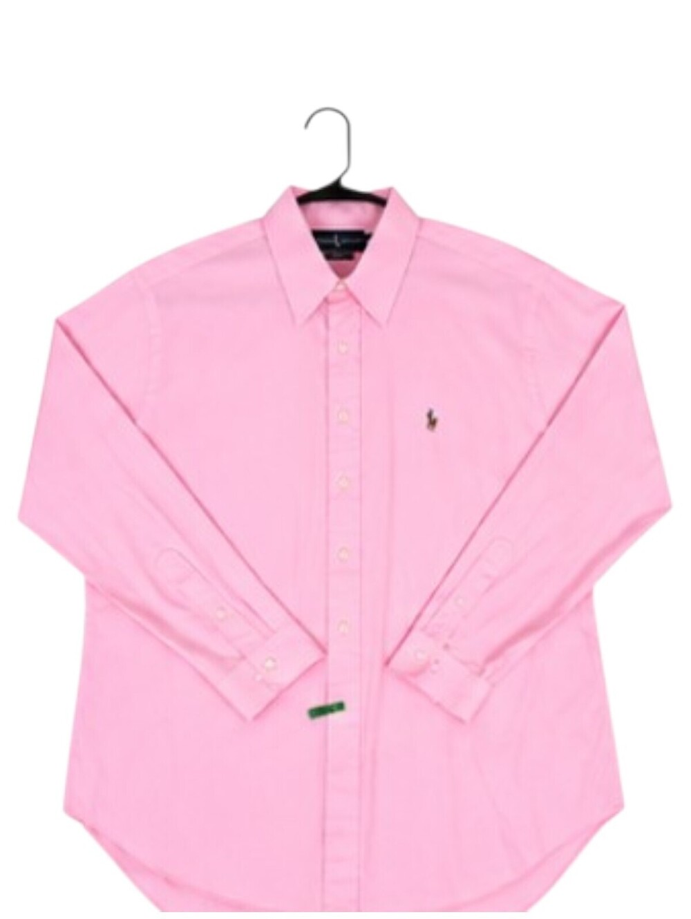 Ralph Lauren Pink Oxford Dress Shirt Classic Fit Button Down Pony Logo Men's XL
